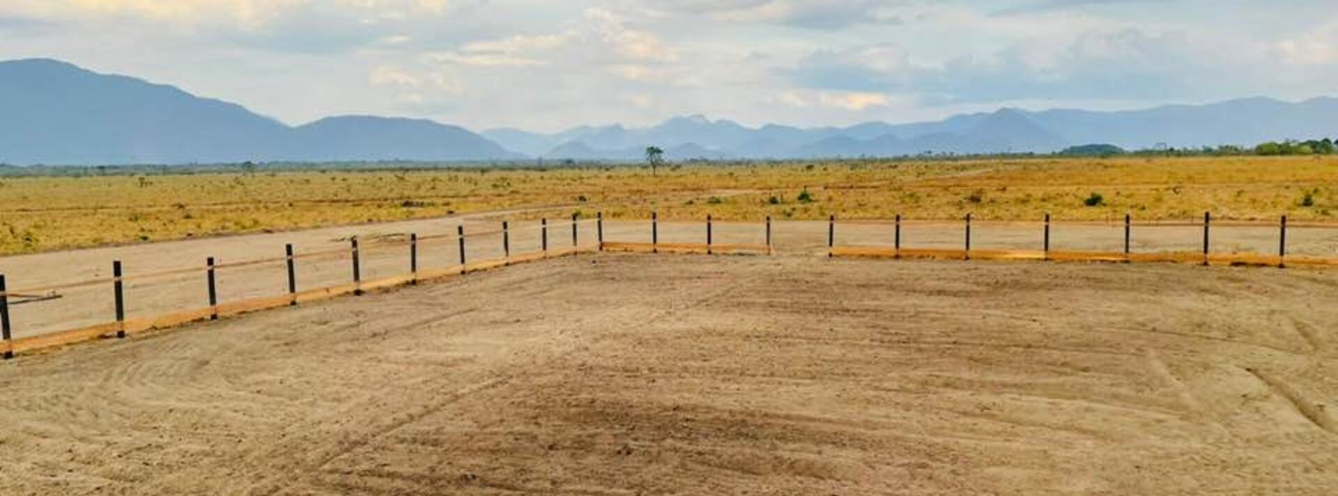 Sweeping Rupununi savannah landscape near Annai Village
