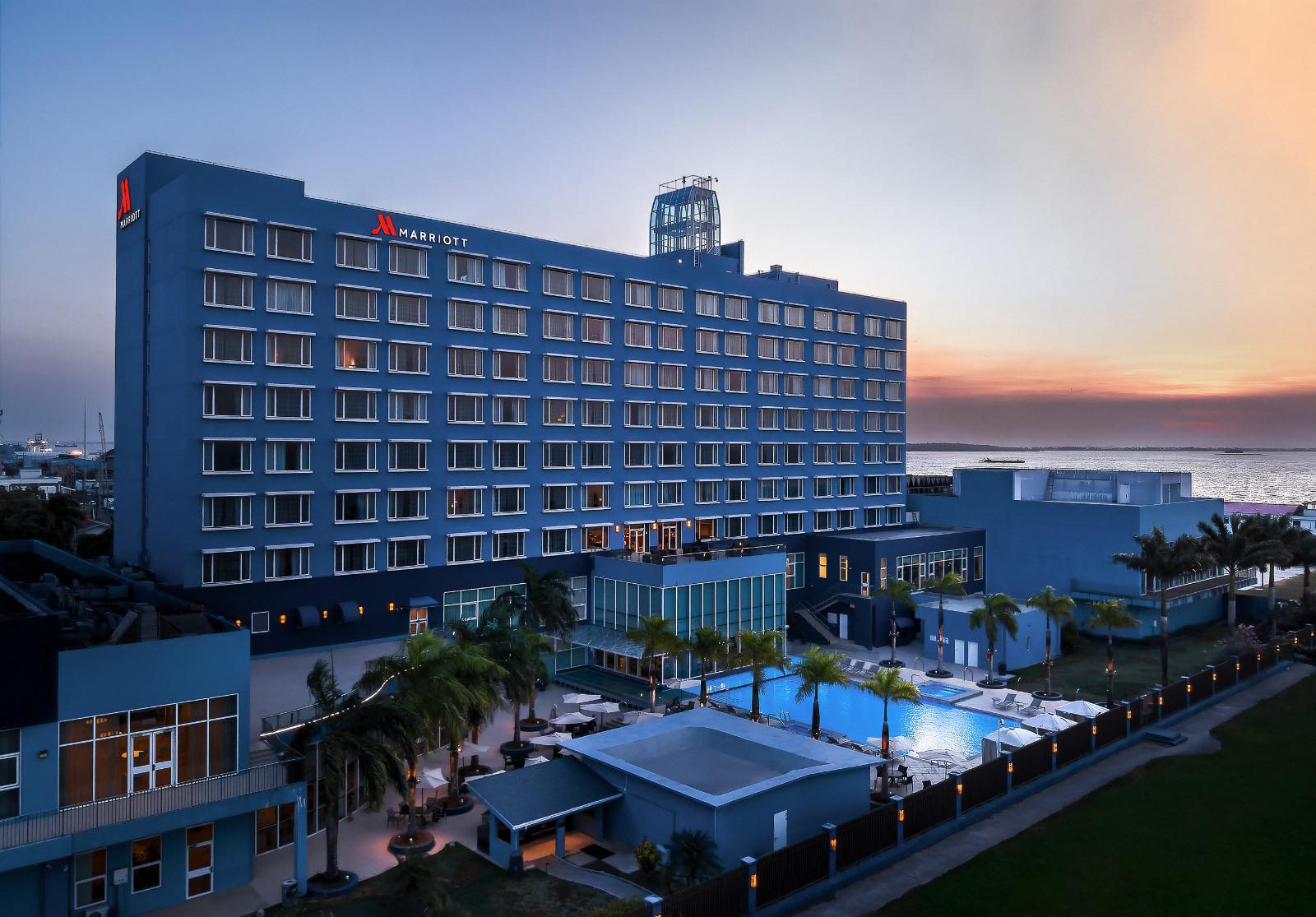 Guyana Marriott Hotel on the Georgetown waterfront