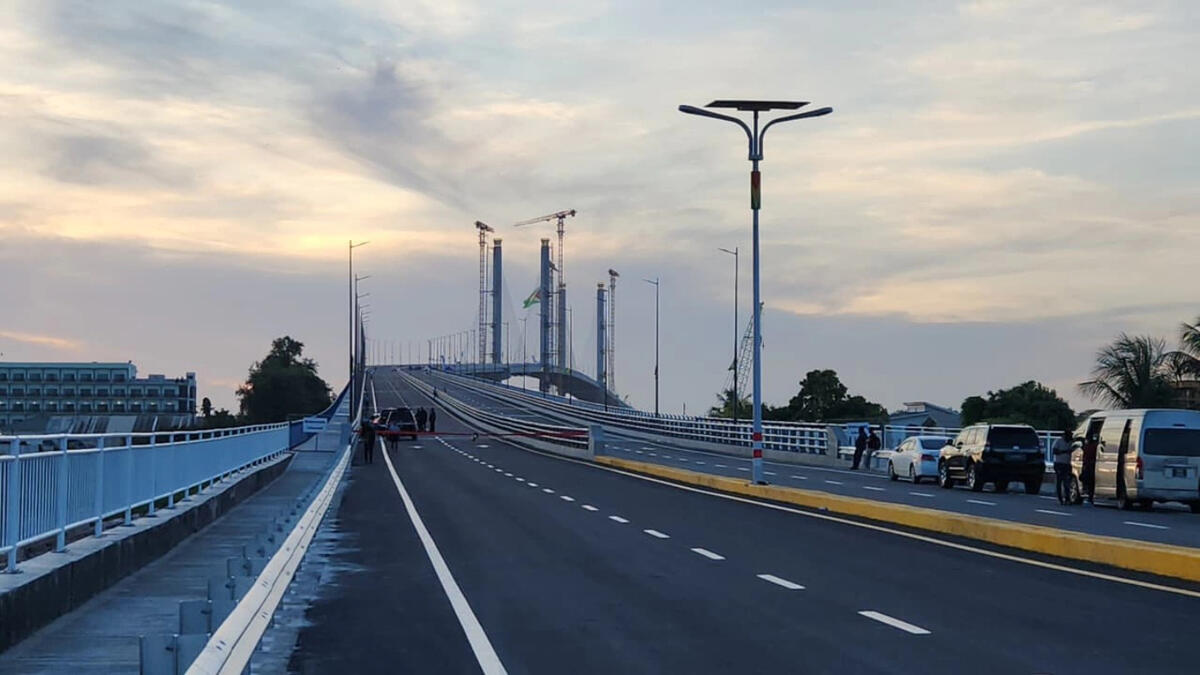 New Bharrat Jagdeo Bridge - Modern 4-Lane Structure