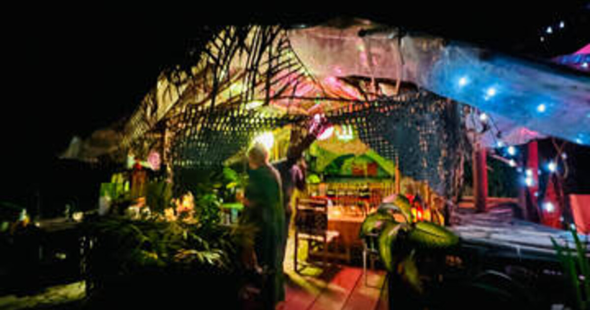 Secret Garden Dinner — candlelit Guyanese feast under the stars