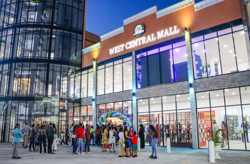West Central Mall exterior in Leonora, West Coast Demerara, Guyana